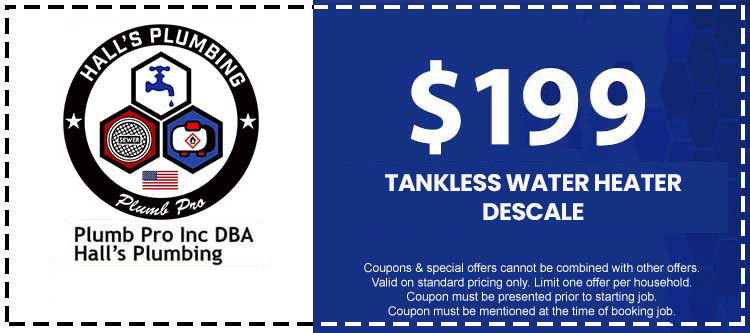 discount on tankless water heater